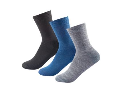 Devold  Daily Merino Medium Sock 3pk Kid