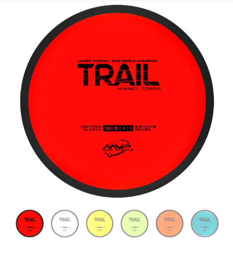 MVP Disc Sports  Neutron Driver Trail, 170-175g, Assorted