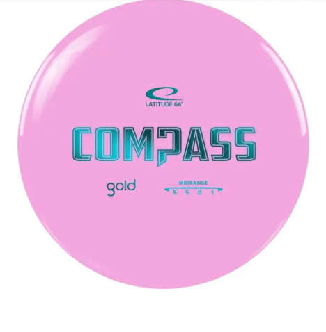 Latitude 64  GOLD MIDRANGE COMPASS