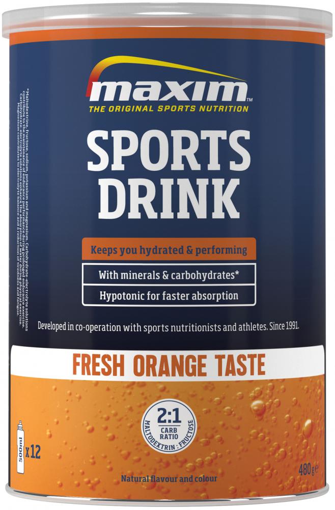 Maxim  Sports Drikk 480g Appelsin
