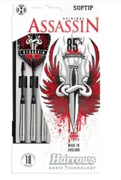 Harrows  Harrows Dart Arrows Softtip Assassin 85% Tungsten