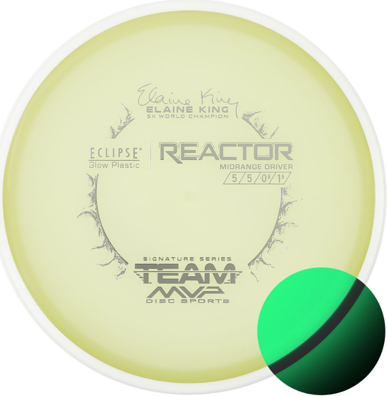 MVP Disc Sports  Eclipse Glow Midrange Reactor