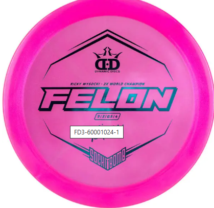 Dynamic  LUCID-ICE GLIMMER DRIVER FELON
