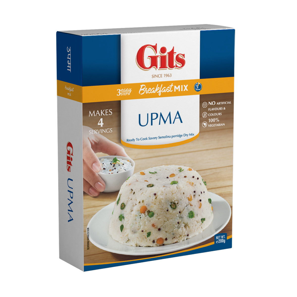 Gits Upma mix 200gm (1x60)