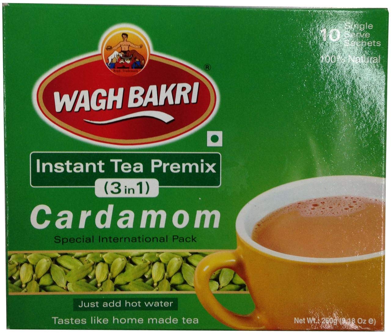 WB Instant Cardamom Tea Premix 140gm (1x24)