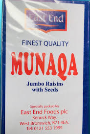 East End Munaqa Jumbo Raisins 100g (1x12)