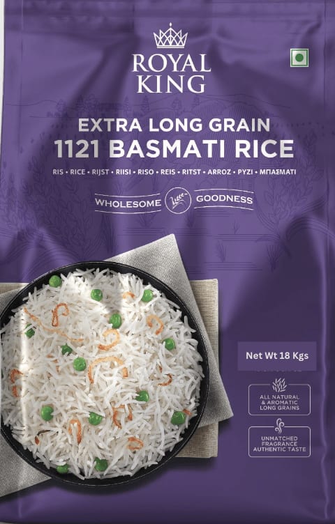 Royal King Extra Long Basmati Rice 18kg