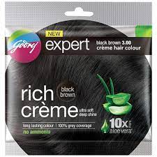 Godrej Expert Rich Creme hair colour- Black Brown 20ml (1x240)