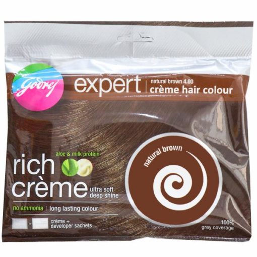 Godrej Expert Cream Hair Colour - Brown 20ml (1x240)