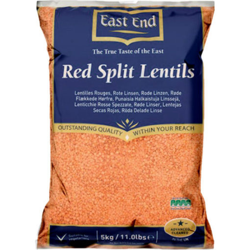 East End Red Lentils Polished 5kg