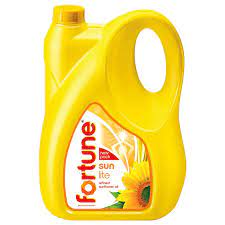 Fortune Sunlite Refined Sunflower Oil 5Ltr (1x4)