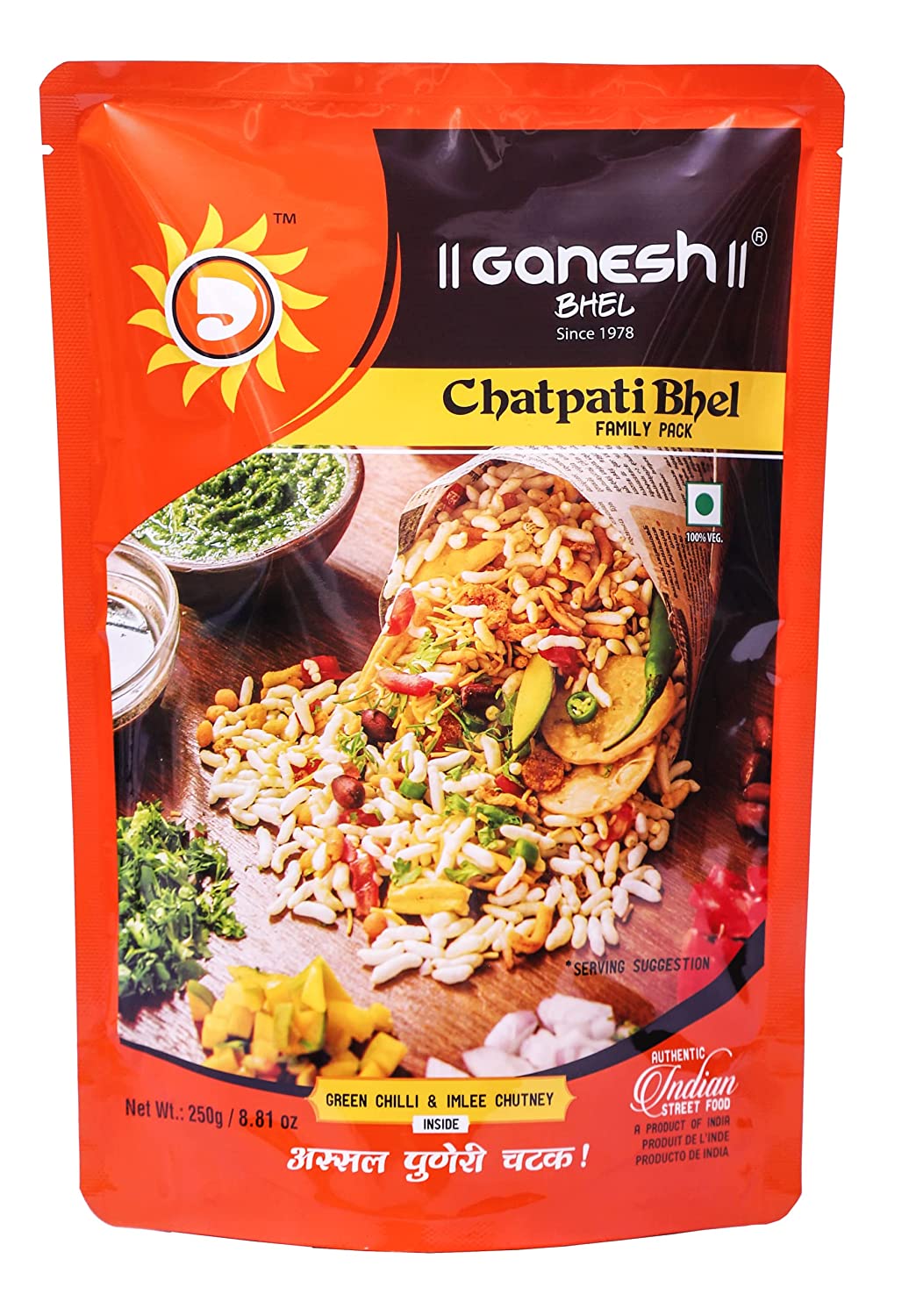 Ganesh Bhel Family Pack 300gm (1x40)