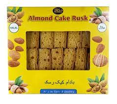 JRS Cake Rusk Almond 750g (1x10)