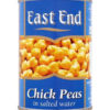 East End Chick Peas 400gm (1x12) *EPD 6376677*