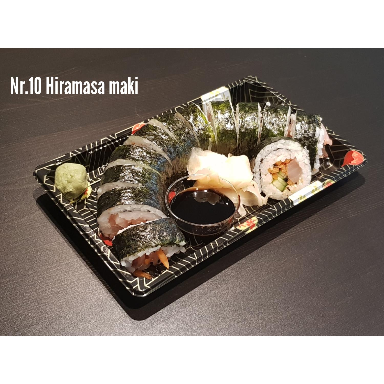 Nr. 10 Hiramasa Maki Mono