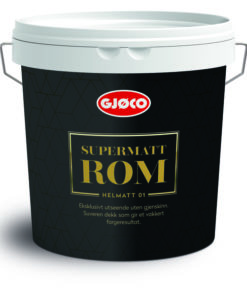 SUPERMATT ROM 01 HVIT 2,7LTR