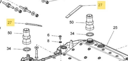 GASKET, NEOPRENE 2000MM LONG