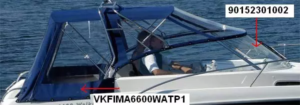 CANOPY LONG, TARGA / FM 6600 WA 2007