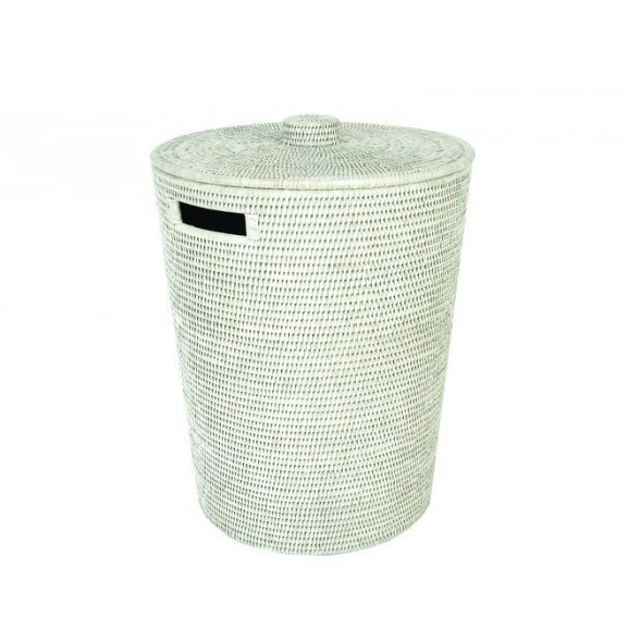 Laundry Basket Olive + Cotton 45/26x55cm GB964