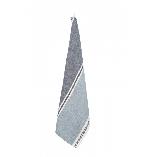Trevise torchon Bleu Stone 46x70cm (Glasshåndkle)