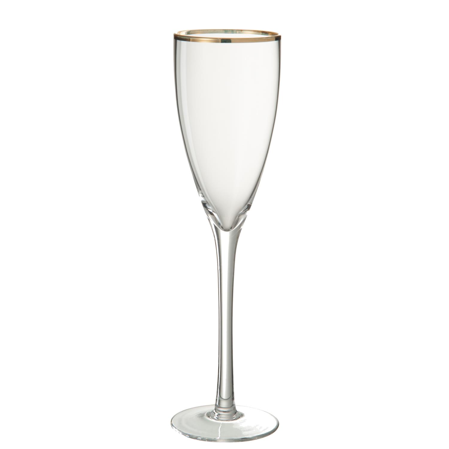 Champagne Glass Gold 75220