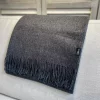Baby Alpaca Plaid Antracite 0403