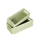 Basket Gil M White 25x11x9cm GB962