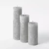 Cylinder Candle Cloudy 8,6x10cm C20744