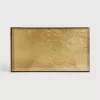 Gold Leaf Glass Valet Tray Mini tgn-020387