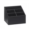 Black Leather Tv Remote Control Holder ax12205