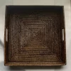 Breakfast Tray XL Brown 55x55x8 cm G737