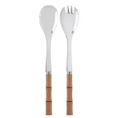 Sabre Paris Panda Bamboo Salatbestikk Natur