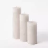 Mini Super Candle Linen 10x15cm C16463