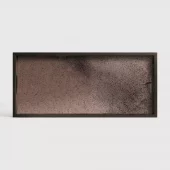 Bronze Mirror Tray Rectangular M 69x31xh5cm 0120356