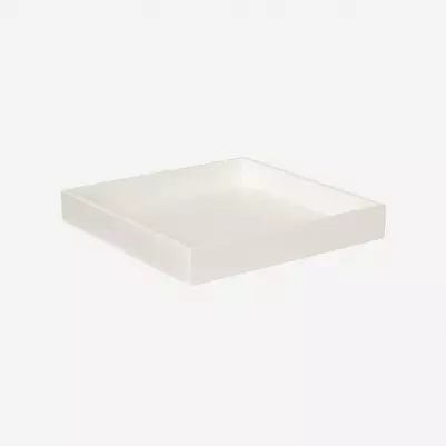 Tray White 20x20cm la3153