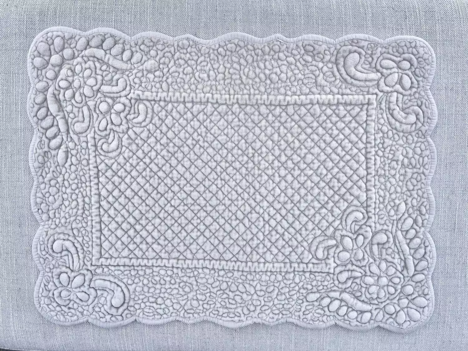 Marinette Saint-Tropez Palazzo Bordbrikke Ficelle/ Beige 37x51cm