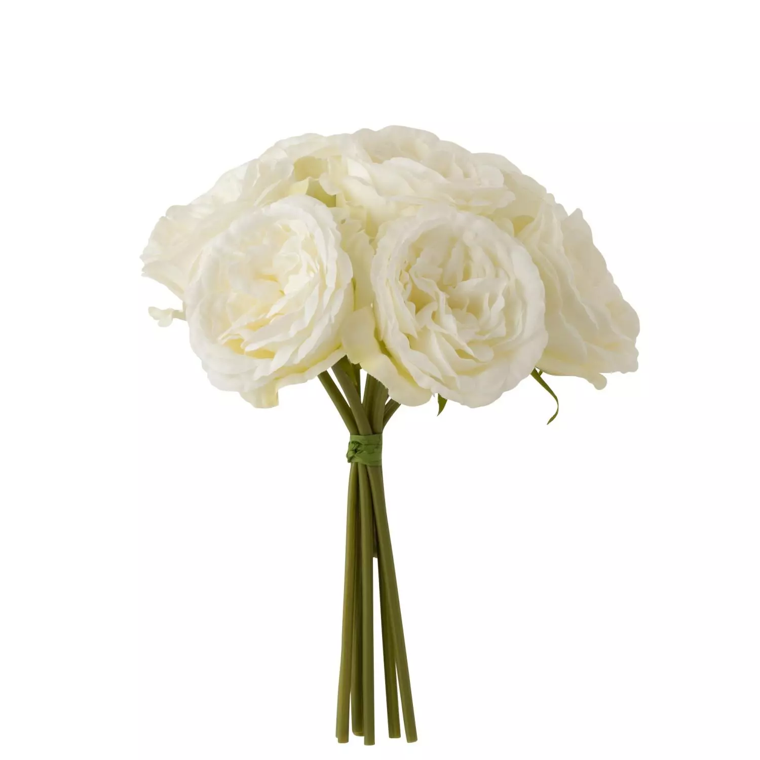Bouquet Roses White 20x25cm 12412