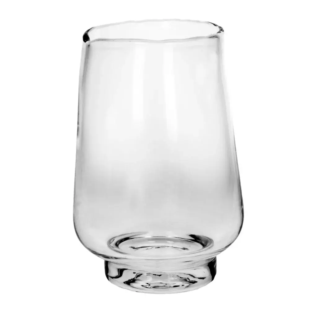 Elyza Hurricane Vase Glass Clear Dia 25cm 36967-clr-15