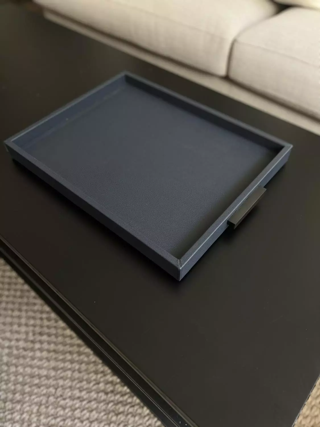Giobagnara Deco Tray Ocean Bronze Handles Medium 48x35cm