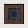 Ink Square Glass Tray 38x38x4cm 0120919