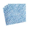 Napkin Blue Fretwork 16450c