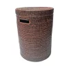 Dobby Basket Large Brown 38xh52cm G10481