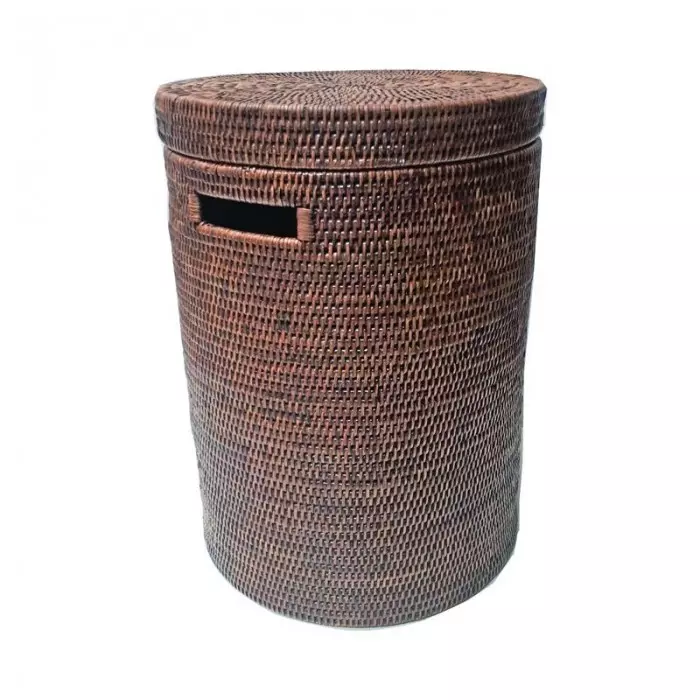 Dobby Basket Large Brown 38xh52cm G10481