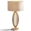 Olive Table Lamp Pale Gold Finish 50415g