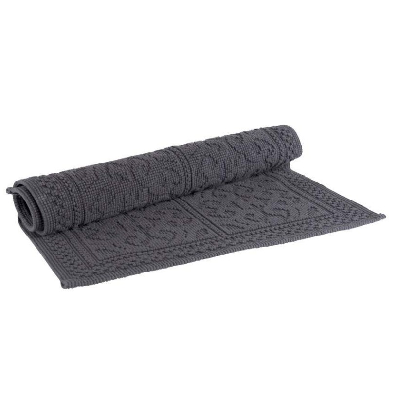 Marinette Saint-Tropez Badematte Ardoise 60x100cm