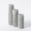Cylinder Candle Cloudy 8,6x10cm C20744