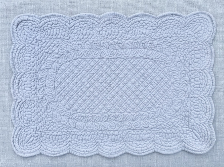 Marinette Saint-Tropez Cesar Bordbrikke Perle/Lys grå 37x51cm