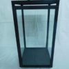 SQ. Lantern Black Iron 30x30xh60 400-210