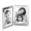 Classic Double Photo Frame Silver 9x13cm 133126