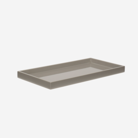 Lacquer Tray Cool Grey 32x16 la3131